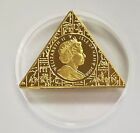 2008 Gold Iom Pyramid 999 Minted 1oz King Tutankhamun Death Mask Ngc Proof 69 Uc