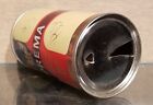 Minty 1970s Bottom Opened Suprema Straight Steel Pull Tab Beer Can Mexico Empty