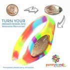 Pennybandz   Pressed Penny Holding Souvenir Wristband For Elongated Coins - Youth