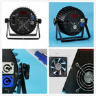 Xpcleoyz 4pcs 18 Led Flat Par Aluminum Alloy Rgbwauv Par Stage Lights Dj Disco