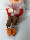 Vintage Pixie Elf Large Head Gnome Knee Hugger Shelf Sitter Beard Hat Beard 50s 