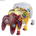 2 4g Wireless N64 Controller Remote Game Pad With Rumble Pak For Nintendo N64