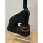 Vtg Cast Iron Desk Seal Embosser Heating Specialties Of New Hampshire 1963 Jl