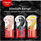 Colgate Slim Soft Charcoal Toothbrush  buy 2 Get 2 Free  - 4 Pcs