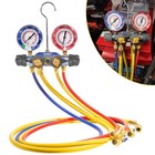 For Yellow Jacket 49968 4-valve Test   Charging Manifold Gauges R-22 404a 410a