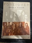 Rare Vintage Foreigner Double Vision Songbook  Piano Guitar Chords  Sheet Music