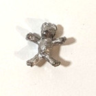 Dollhouse Miniature Teddy Bear  Tiny  Mini  Metal Body Vintage Doll Toy  3-d