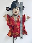 Puppet Marionette Male Wood Doll Burmese Folk Art Puppet Asian Collectable