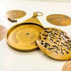 Vintage Antique Brass Astrolabe 8  English Globe Navigation Astrologica Maritime
