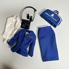Vintage 1961 Barbie American Airlines Stewardess  984 Complete Except Hat W  Pin