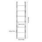 7 Steps Window Well Ladder  Heavy-duty Steel Window Well Ladder  Egress Ladder