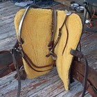 B m  Tooled Brown Leather Western Saddle 15 In Traditional Pleasure trail
