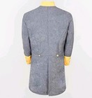 Usa Civil War Cavalry Major s Double Breasted Frock Coat With Yellow Collar cuff