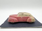 Vintage 30 s Sun Rubber Co Red Sedan Car Cream Wheels Made In Usa