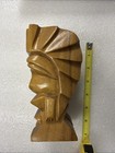 Vintage Waikiki Woods Monkey Pod Hawaii Wood Carved Tiki 