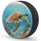 Spare Tire Cover Underwater Sea Turtle Wheel 17 Inch A2-underwater Sea Turtle