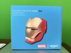 Echo Dot With Clock - Smart Speaker  with Iron Man Stand Included  - Read Desc