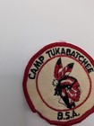 Camp Tukabatchee Bsa Boy Scout Patch Indian Chief Head