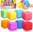 Slow Rising Stress Cube 8 Pack  Stretchy Fidget Toys For Anxiety Relief  Pull   