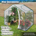 Portable 5 9 x3 5 x5 h Mini Clear Hot House Outdoor Gardening Planter Greenhouse