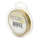 Artistic Wire Tarnish Resistant Brass 26 Gauge 30 Yds 41009 Round Shiny