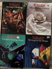 Lot Of 4 Singer Sewing Reference Library Books 1 Home Sewing   2 Sew Beautiful