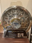 Nos Vintage Cragar Star Wire Wheel Cover 14  Stainless Steel  5453 Set Of 2