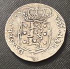 Denmark  Early Cast Imitations  Ar 2 Krone  32 18g    1675   As Km-351 1
