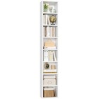  8-tier Media Tower Rack  11 6 X 9 3 X 70 9 Inches Cd Dvd Slim Storage Cabinet 