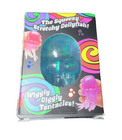 Needoh Blue Jelly Squish Jellyfish Fidget Toy Sensory Stress Relief Squishy New