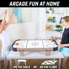 40 Inch Table Top Air Hockey Game For  - Ac Outlet Powered Motor
