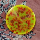 Discraft Paul Mcbeth 5x World Champion Z Zone Yellow Custom Dye 176g Used Inked