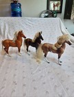 Set Of 6 Vintage Breyer Molded Plastic Horse Figures - Real Manes And Tails
