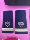 U s  Coast Guard Aux  Uniform Lot  Bancroft Cap 7 1 4  Belt  Insignia  Vanguard