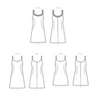 Simplicity 9594  7677  Sewing Pattern Vintage 1960 s  Style Jiffy Dress Sz  6-14