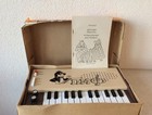 Vintage Old Rare Soviet Ussr Cccp Analog Children Synthesizer Piano Pif Boxed