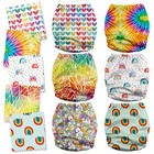 Mama Koala 3 0 Cloth Diapers Babies  6 Pack One Size Washable And Reusable