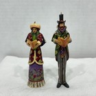 Jim Shore Hartwood Creek 4 5    Man   Woman Carolers Ornaments  4005295 Set In Box