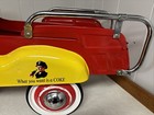 Vintage Original Gear Box  Coca Cola Pedal Car 40in Child Size Metal Toy