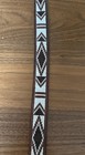 Tom H  Begay Hand Beaded Belt Navajo Native American Art Leather 30-35   
