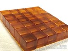 30 Bakelite Catalin Rectangles Cubes Apricot Amber Translucent 12 2x13mm Readplz