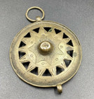 Antique Old Vintage Asian Trible Jewelry Brass Decorated Hand Made Pendant  
