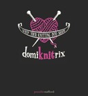 Domiknitrix Whip Your Knitting Into Shape By Jennifer Stafford  2006  Paperback 