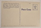 Vintage Unused Postcard New Orleans French Market F1