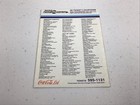 1989 Toronto Argos Cfl Football Pocket Schedule - Canadian Football League