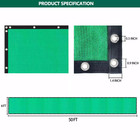 6 X 50ft Privacy Fence Cover Screen Fencing Mesh Shade Net Cover For Garden Yard