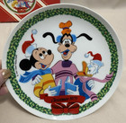Vintage Schmid Disney 1975 Christmas Collectors Plate 3rd In Series Japan W  Box