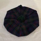 Ingles Buchan Murray Of Atholl Tartan Bonnet Hat 100  Wool One Size Unisex