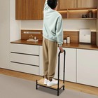 Bedside Step Stool Adjustable Bed Siding Chair W  Handle For Elderly Seniors