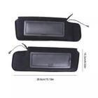 Pair Sun Visors W vanity Mirror   Led Light For 1984-1996 Chevy Corvette C4 5 7l